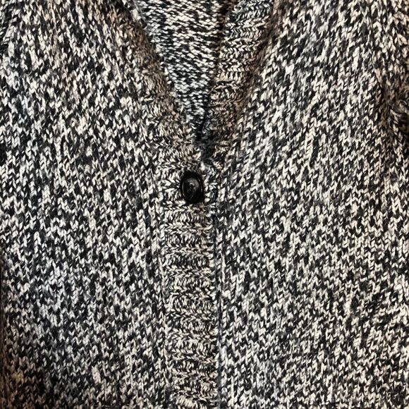 Loft single button wool blend cardigan. Size medium - Picture 6 of 10